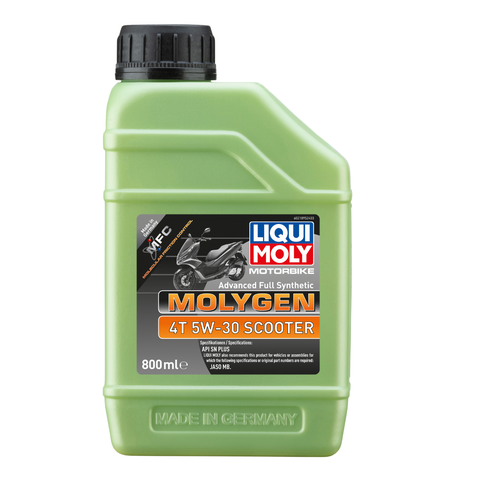 NHỚT XE MÁY (MOTORBIKE 4T 5W30 MOLYGEN SCOOTER LIQUI MOLY 800ML ) - 21895